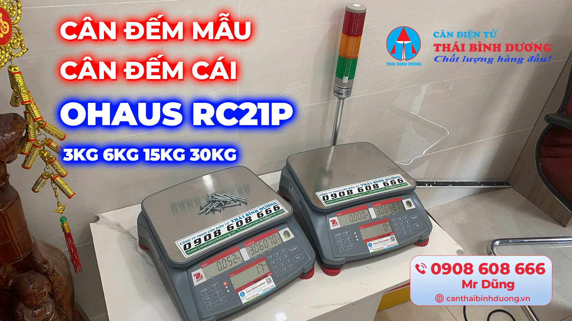 Cân đếm cái RC21P Ohaus